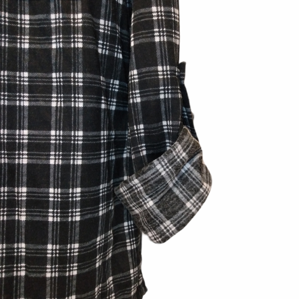 Plaid Button Down 100% cotton Women's small